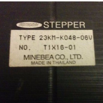 Trung Quốc ĐỘNG CƠ STEPPER NORITSU I0123063 MINEBEA 23KM-K048-06V T1X16-01 MINILAB đã qua sử dụng nhà cung cấp