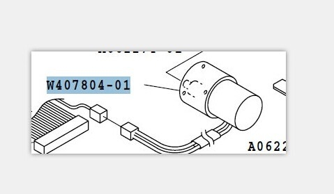 TRUNG QUỐC Bộ phận động cơ phụ tùng minilab W412667-01 Noritsu nhà cung cấp