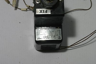 TRUNG QUỐC Iwaki Bellows Pump KBN-3ZAU2 từ nhà phát triển phim Noritsu nhà cung cấp