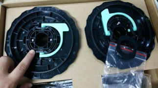 Cuộn giấy đơn vị trục chính kiểu mới cho máy in phun minilab khô FUJI DE100 nhà cung cấp