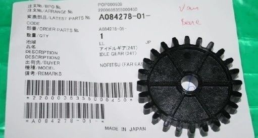 Noritsu Minilab Spare Part Gear A084278 A084278 01 nhà cung cấp
