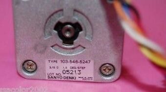 FUJI FRONTIER 350 370 MINILAB Phụ tùng 118C889533 SANYO DENKI 103 546 5247 MOTOR nhà cung cấp