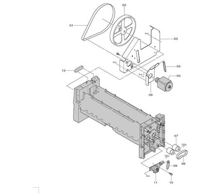 Fuji Frontier 500 550 Digital Minilab Spare Part BELT FLAT 323D1057346 No 06 nhà cung cấp