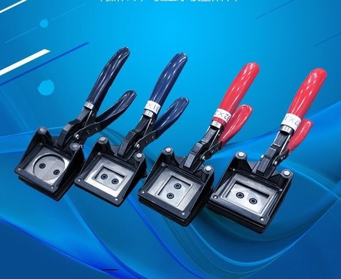 Máy cắt ảnh tay tròn Máy cắt ảnh hộ chiếu 35mm X 45mm Chất liệu kim loại nhà cung cấp