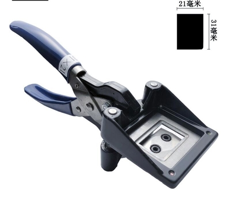 Máy cắt ảnh cầm tay 21x31mm Máy cắt thẻ bằng hợp kim nhôm nhà cung cấp