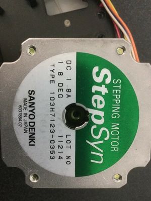 Fuji Frontier 350/355/370/375 Động cơ bước phụ tùng Minilab 118C890030D có bánh răng nhà cung cấp