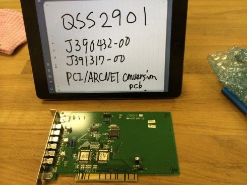 Bảng kết nối J391432-00 / J391317-00 PCI / ARCNET cho Phụ tùng Minilab dòng Noritsu Koki QSS29 nhà cung cấp